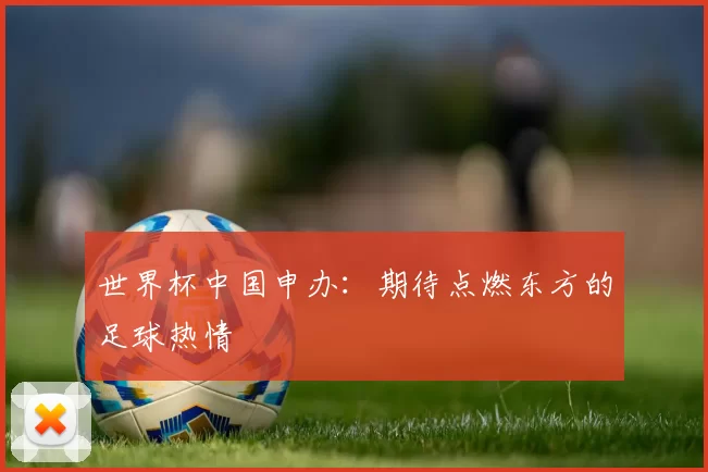 世界杯中国申办：期待点燃东方的足球热情