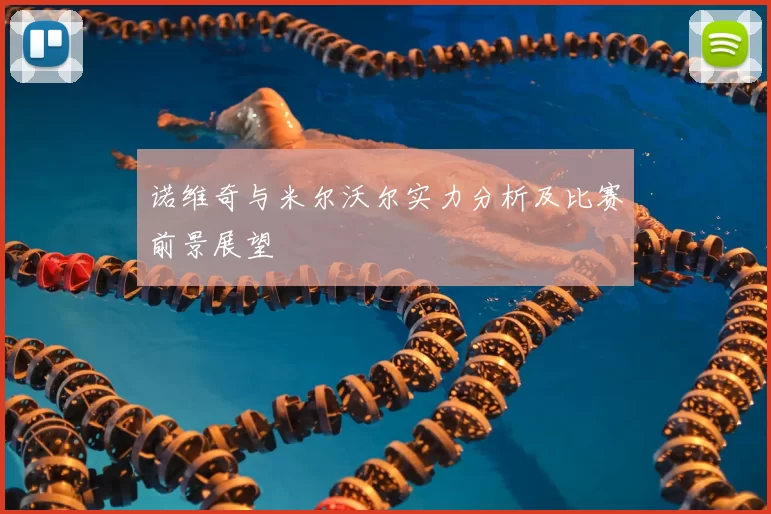 诺维奇与米尔沃尔实力分析及比赛前景展望